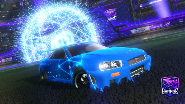 A Rocket League car design from LordTidy1477