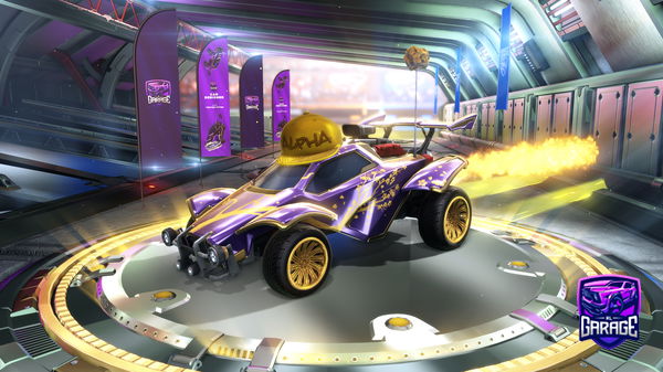 A Rocket League car design from LucidWolf6