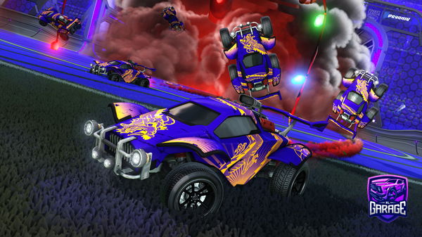 A Rocket League car design from Nightshade_3468
