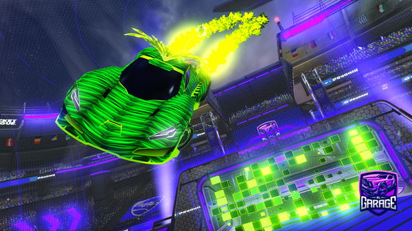 A Rocket League car design from Goldenshot9508