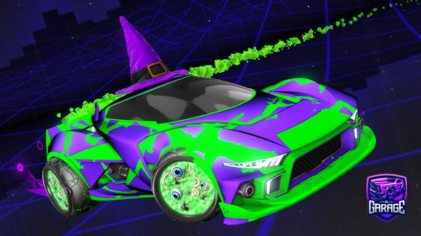 A Rocket League car design from MrGilly21