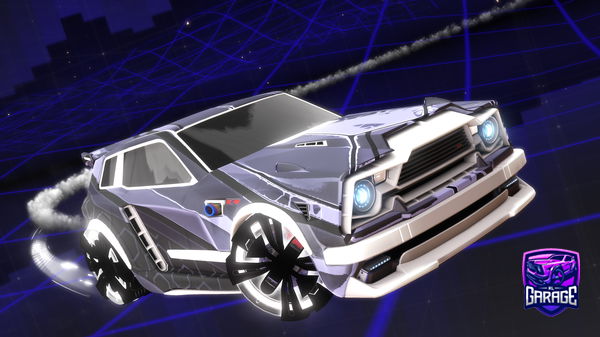 A Rocket League car design from DUSKNASCAR1800