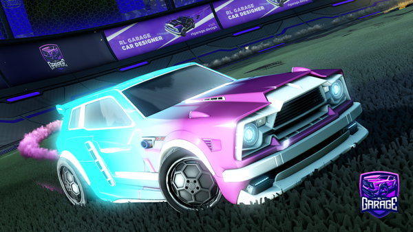 A Rocket League car design from emuuland_