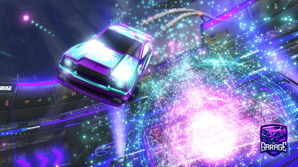 A Rocket League car design from Kibarl