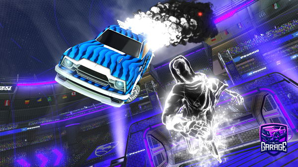 A Rocket League car design from AkiKerez