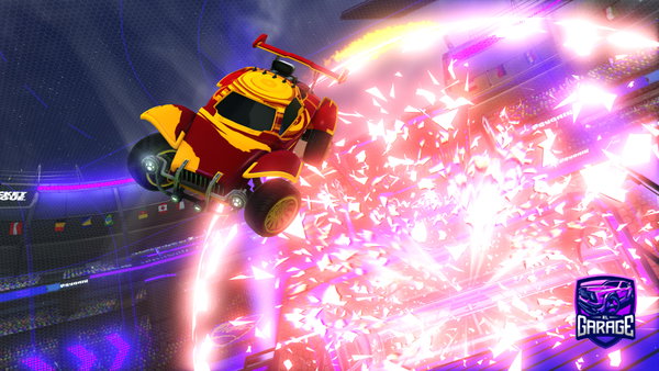 A Rocket League car design from Dash9999