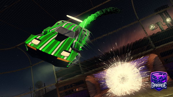 A Rocket League car design from MTGX