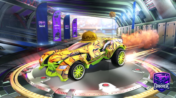 A Rocket League car design from Gob_lin4