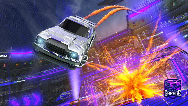 A Rocket League car design from HaydenFerraro