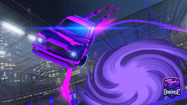 A Rocket League car design from SpxrkZy_YT