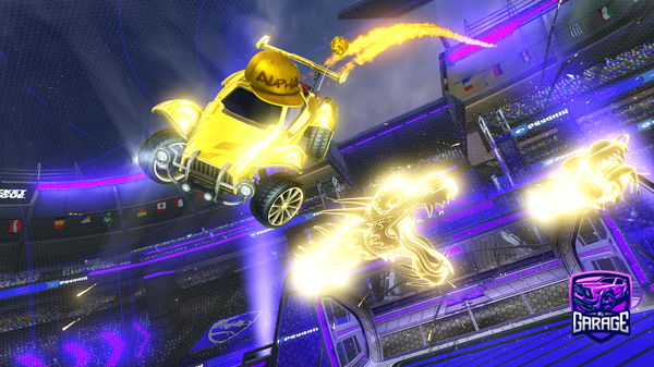 A Rocket League car design from galaxy10