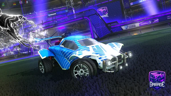 A Rocket League car design from chqvier