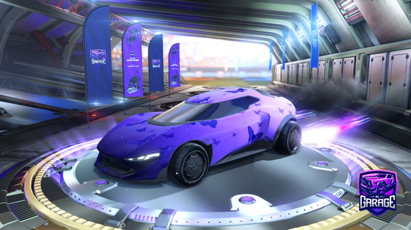 A Rocket League car design from Mauro_WS