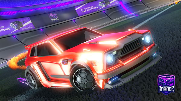 A Rocket League car design from FastandCurious