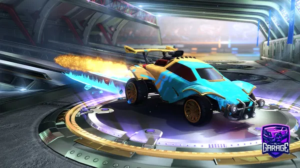 A Rocket League car design from 99Riverr99