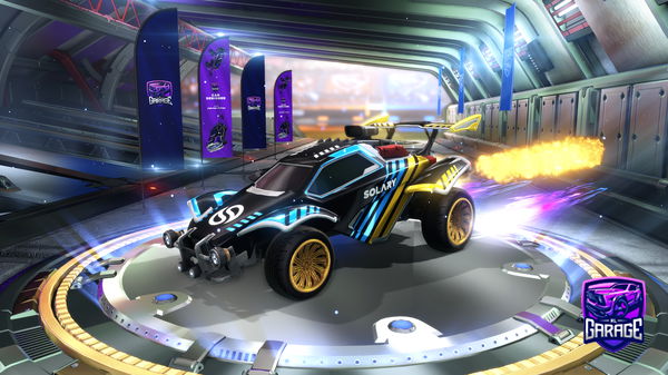 A Rocket League car design from dialeyz