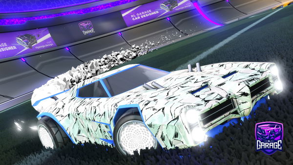A Rocket League car design from Y4_b01_5ur4j