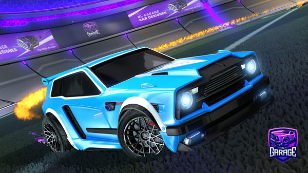 A Rocket League car design from VolKaano