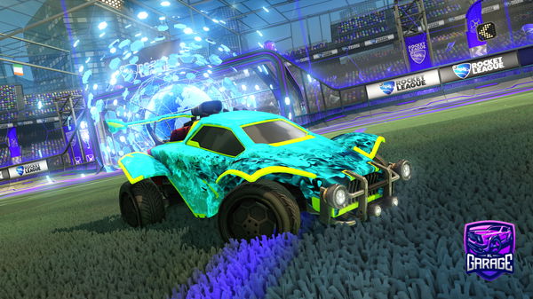 A Rocket League car design from Ayadsuper