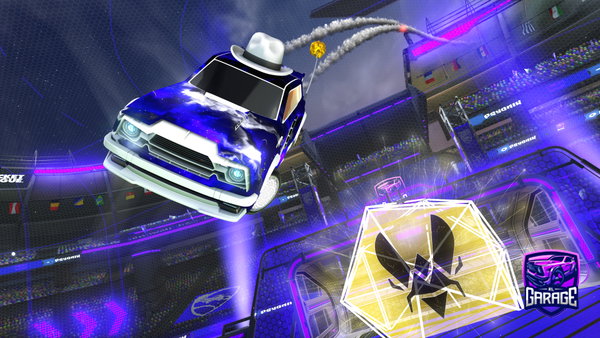 A Rocket League car design from titi26