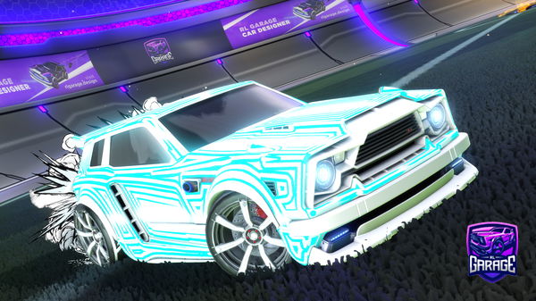 A Rocket League car design from Epic_Emily