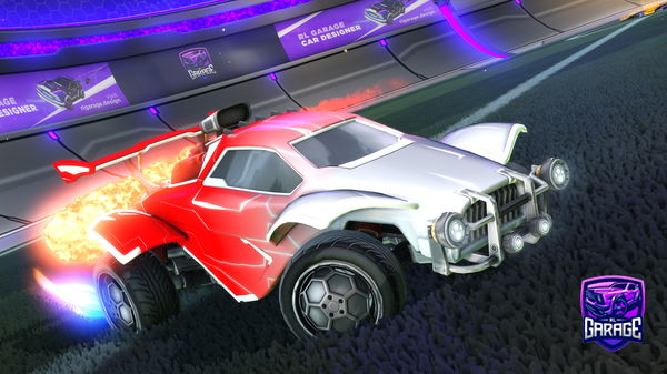 A Rocket League car design from Squaz_la_banane