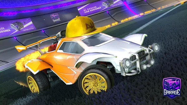 A Rocket League car design from RocketLeaguePro77
