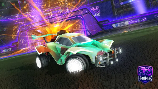 A Rocket League car design from FIREone62