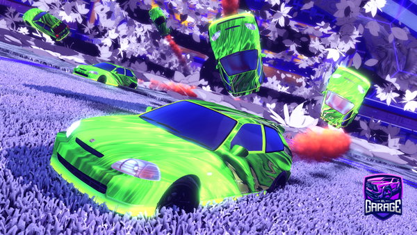 A Rocket League car design from D8l6
