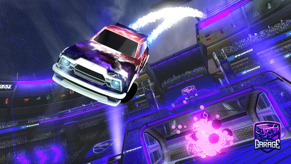 A Rocket League car design from Physch0_X_Ripp3r