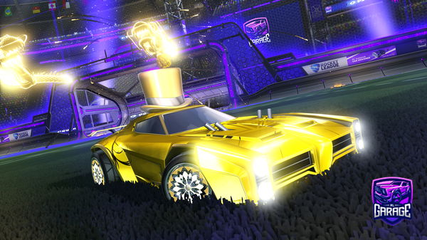 A Rocket League car design from xrverx