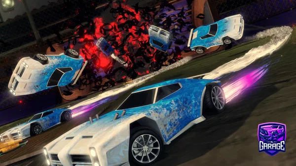 A Rocket League car design from gamingjustin89