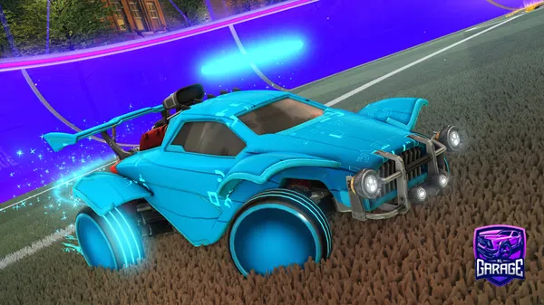 A Rocket League car design from glrm