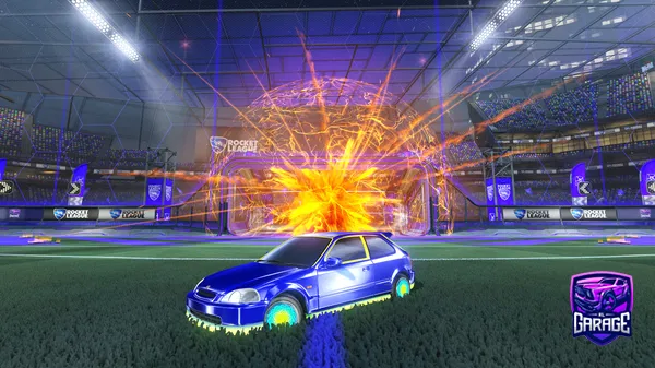 A Rocket League car design from ChatDisabled-RL