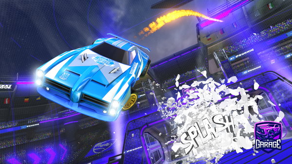 A Rocket League car design from dreamlight778