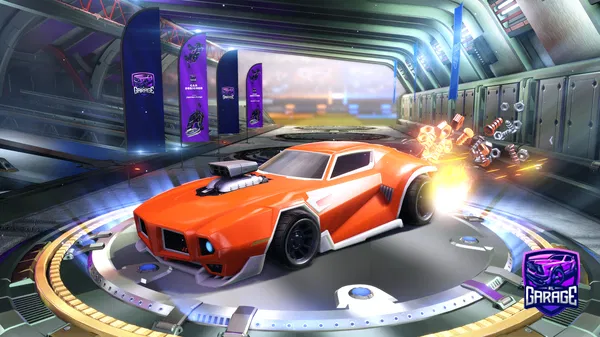 A Rocket League car design from VincillaPepsi