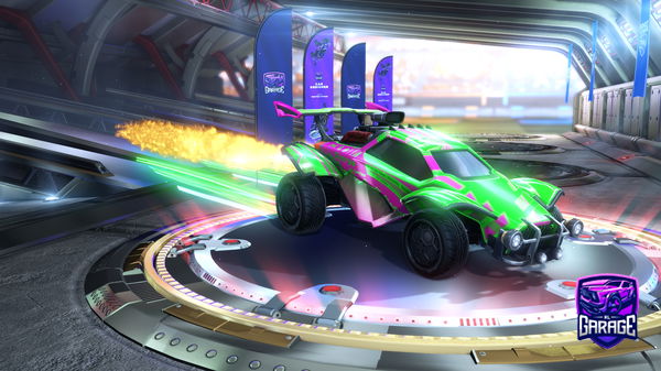A Rocket League car design from Somerandomguy668