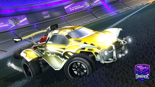 A Rocket League car design from Glc0901