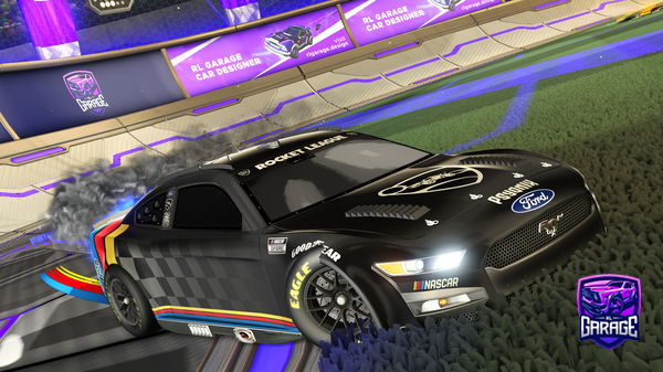 A Rocket League car design from Ripperatschool