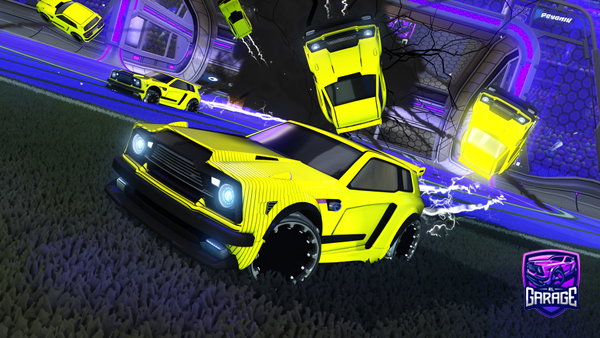 A Rocket League car design from Nykkur