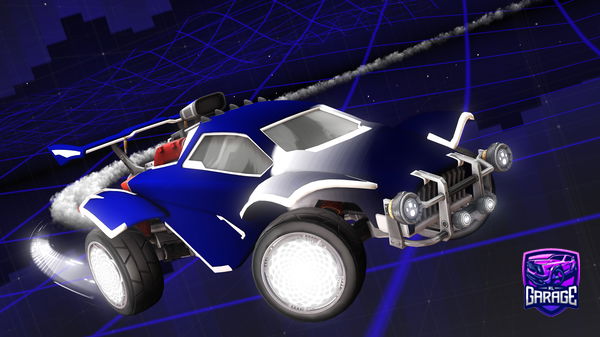 A Rocket League car design from tikoo