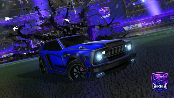 A Rocket League car design from trashton89