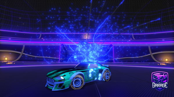 A Rocket League car design from thunder7243
