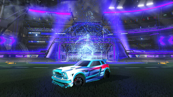 A Rocket League car design from RealisticBat1807