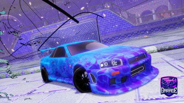 A Rocket League car design from Coconutnl