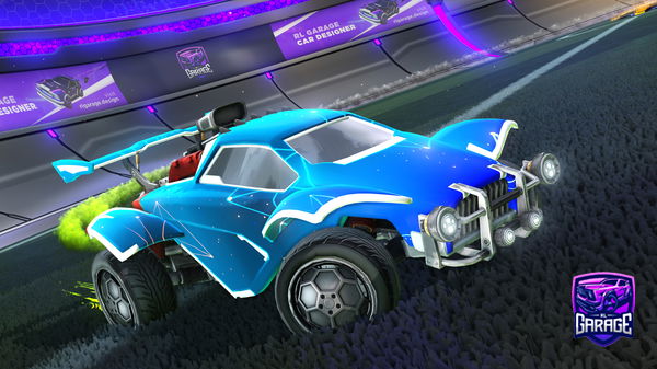 A Rocket League car design from SKYZYMusty