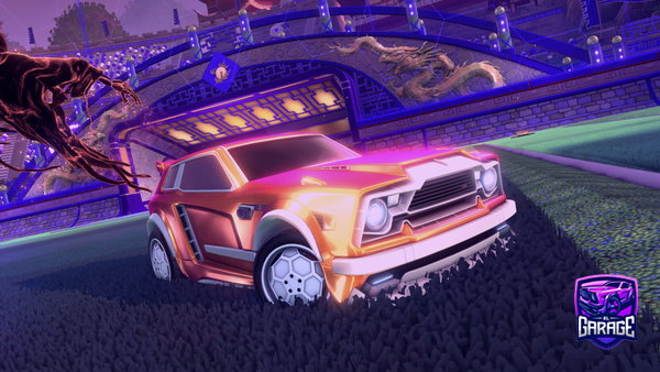 A Rocket League car design from dxrkCALAMITY
