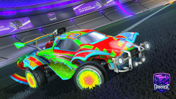 A Rocket League car design from Kliko123