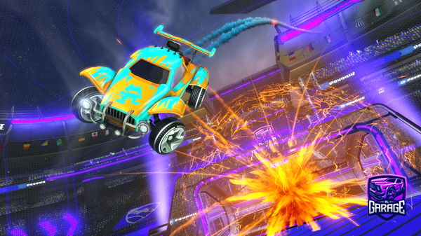 A Rocket League car design from I_like_nice_things