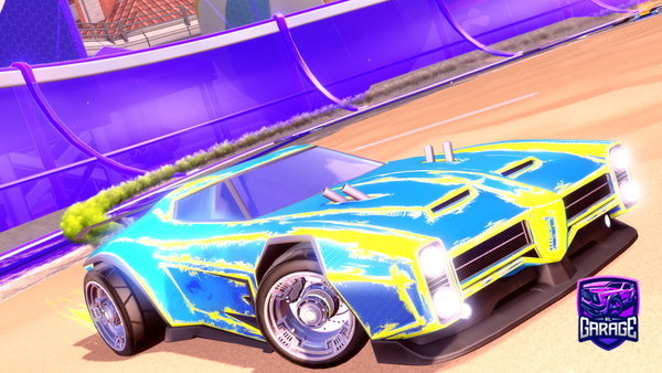 A Rocket League car design from StalenPijp